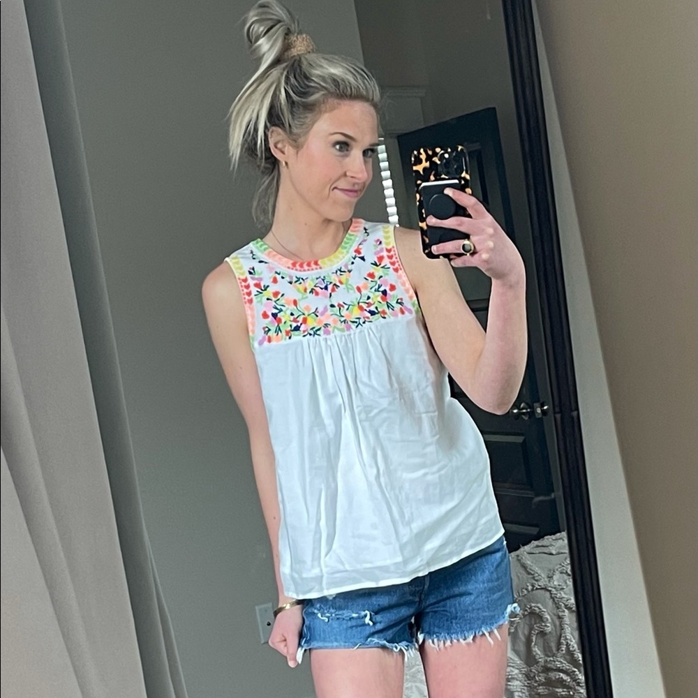 J.Crew sleeveless top